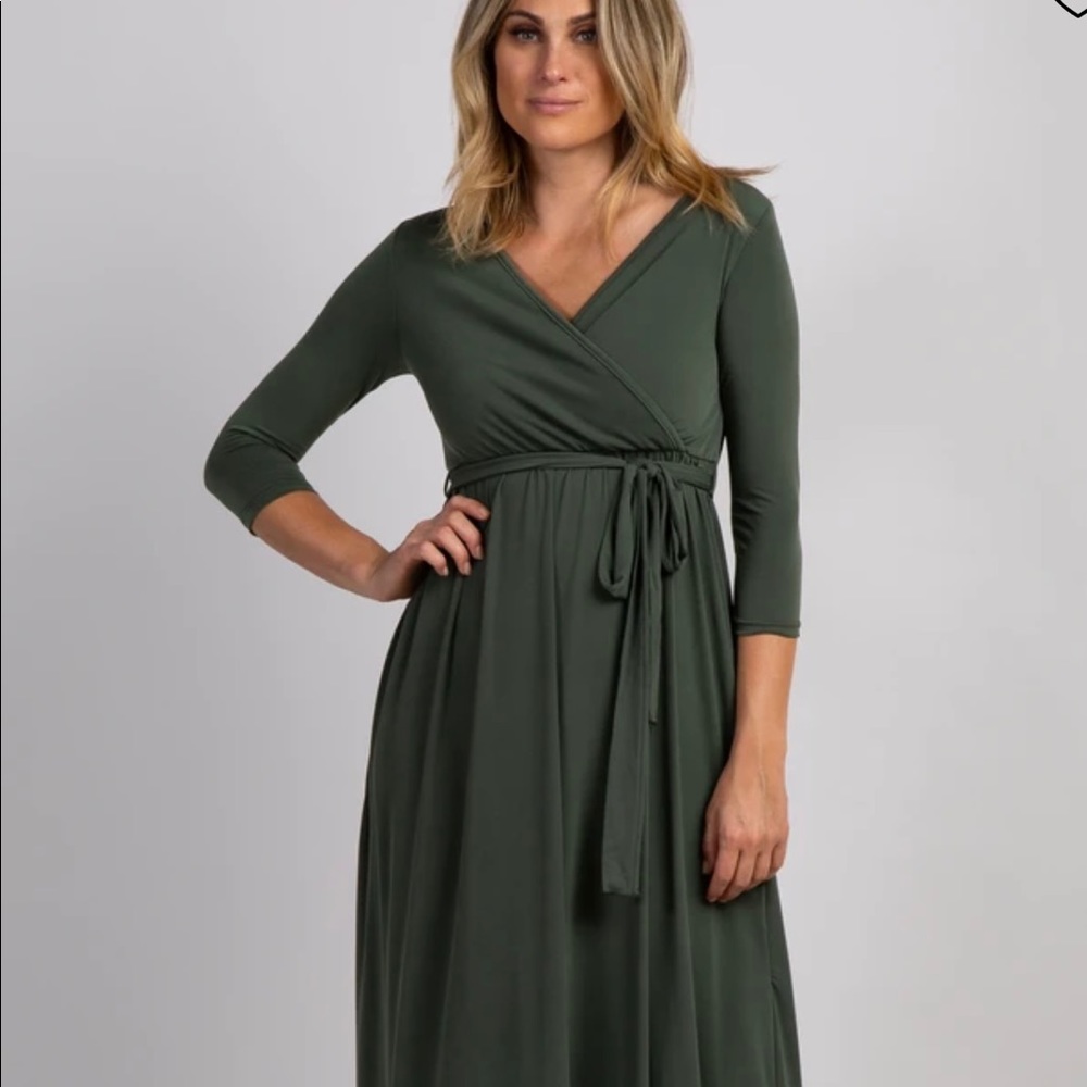 Pink blush maxi dress